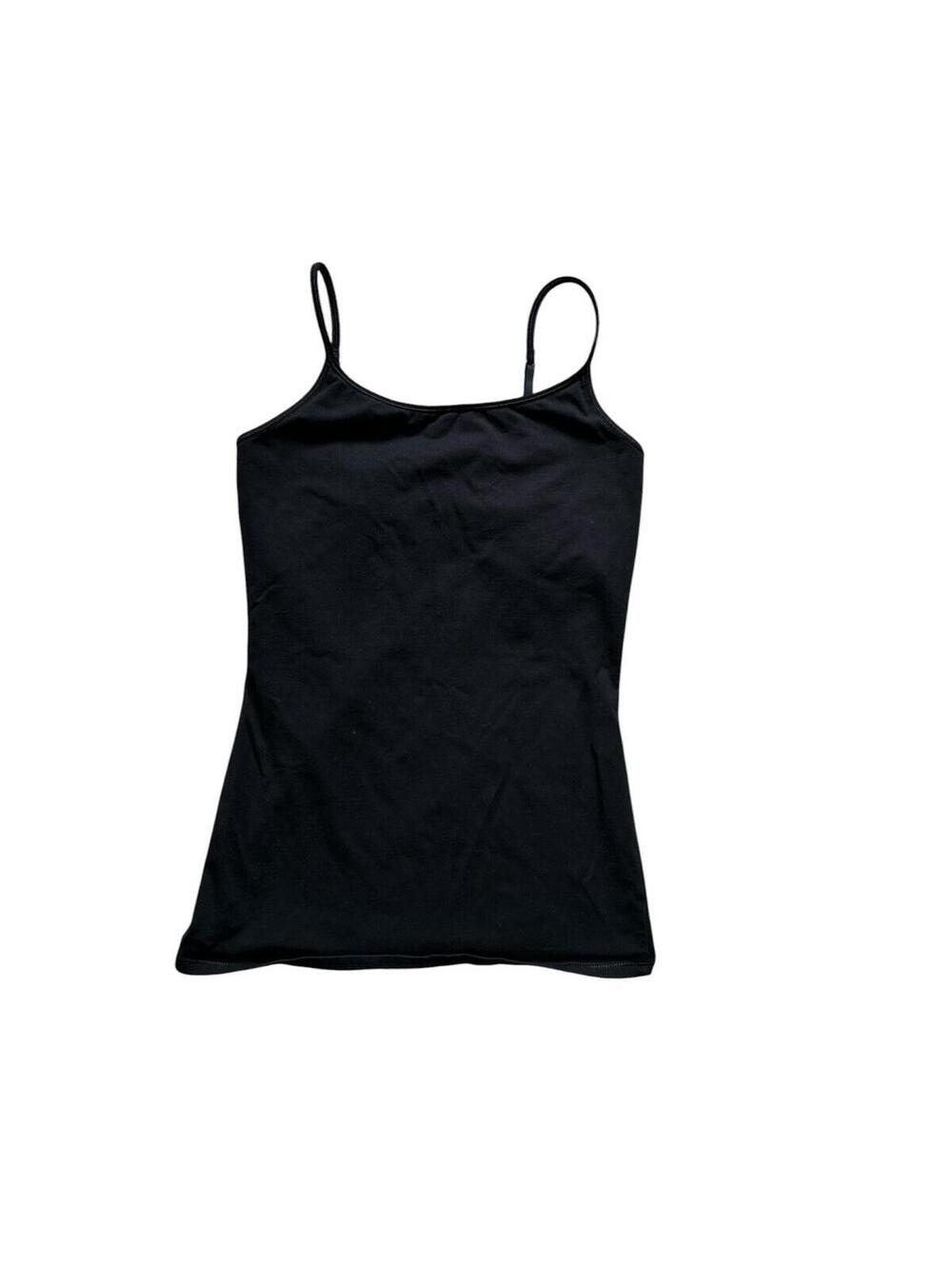 Express Bra Cami Black Size S Basic Stretch Casual Retro Y2K Tank